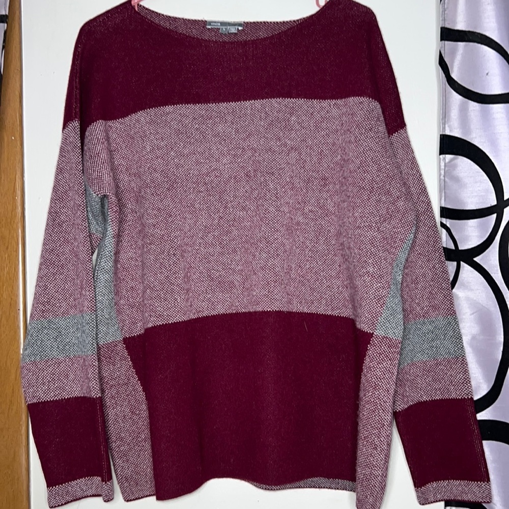 Vince Wool Cashmere Sweater Size Large
